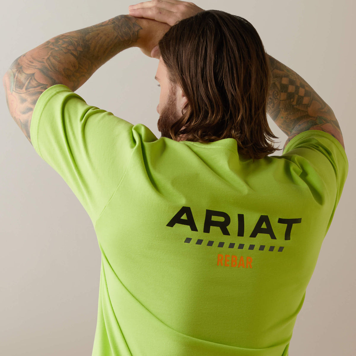 Ariat Men's Rebar Cotton Strong Logo T-Shirt