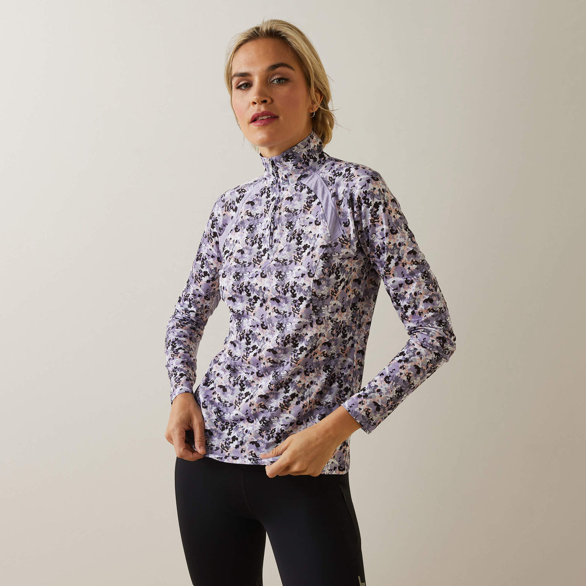 Ariat Women's Sunstopper 2.0 1/4 Zip Baselayer
