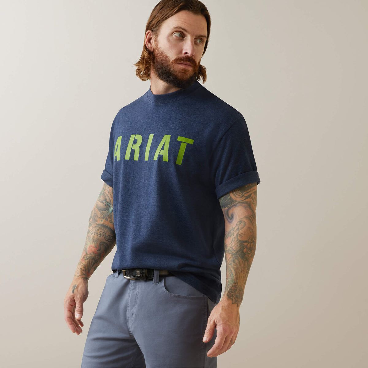 Ariat Men's Rebar Cotton Strong Block
