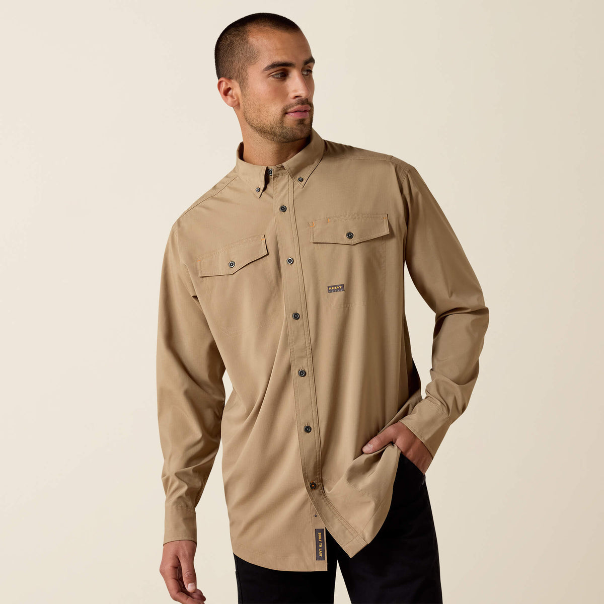 Ariat Men's Rebar Made Tough VentTEK DuraStretch Work Shirt