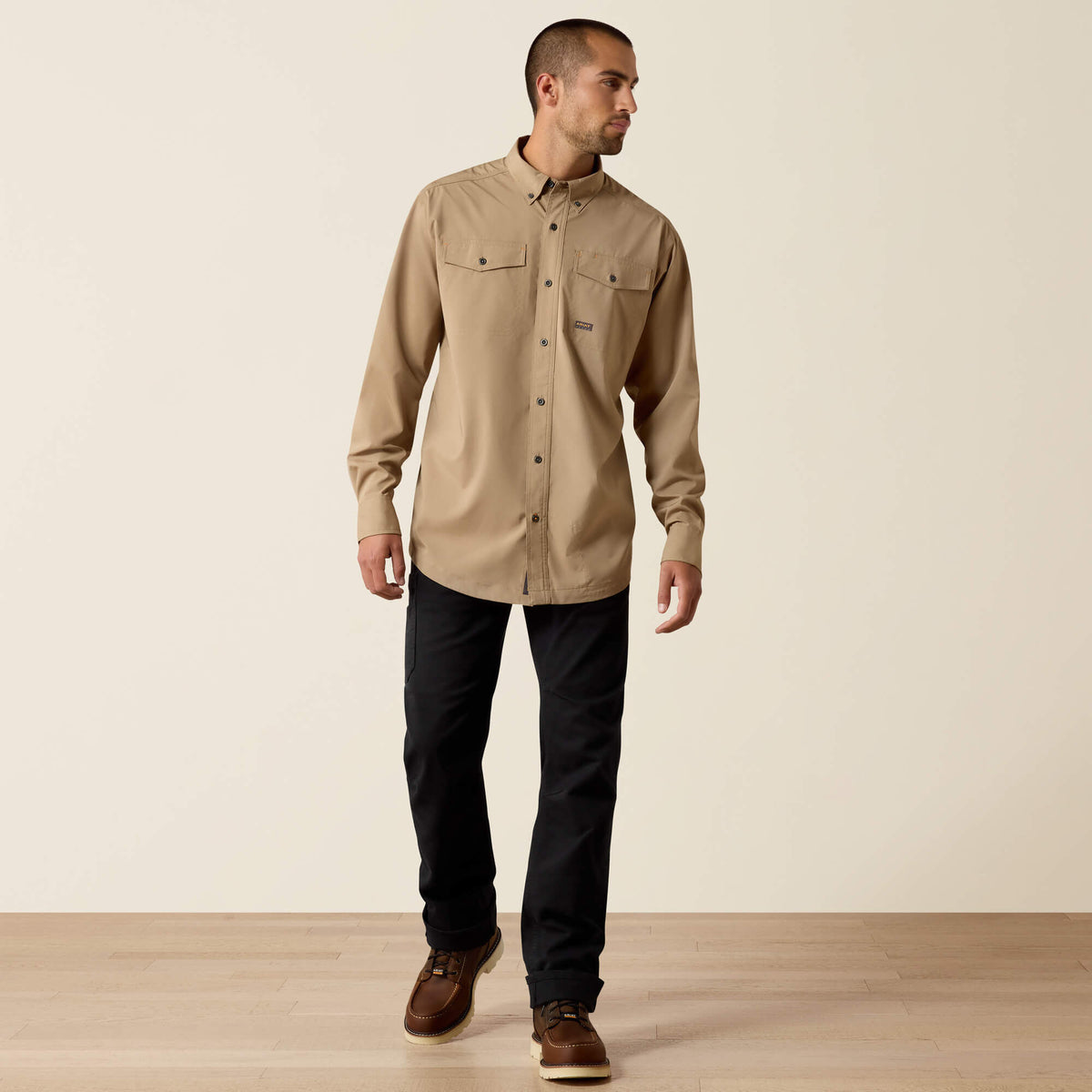 Ariat Men's Rebar Made Tough VentTEK DuraStretch Work Shirt