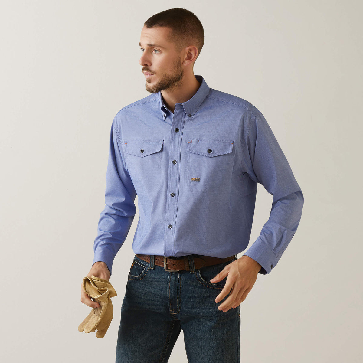 Ariat Men's Rebar Made Tough VentTEK DuraStretch Work Shirt