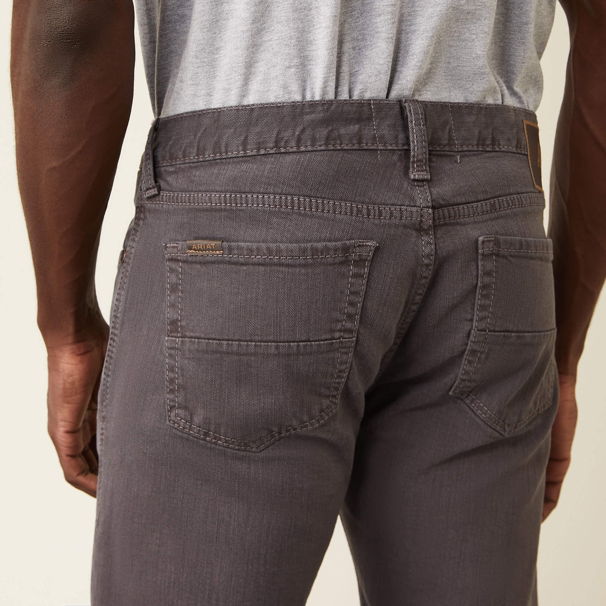 Ariat Men's M7 Rocker Stretch Grizzly Straight Jean