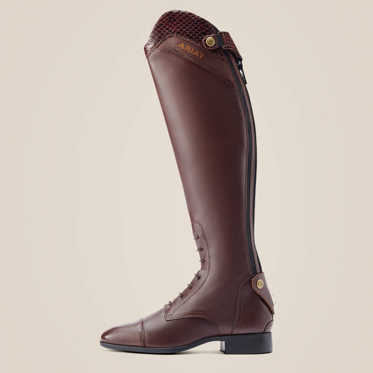 Ariat Women's Palisade Ellipse Tall Riding Boot - Mahogany