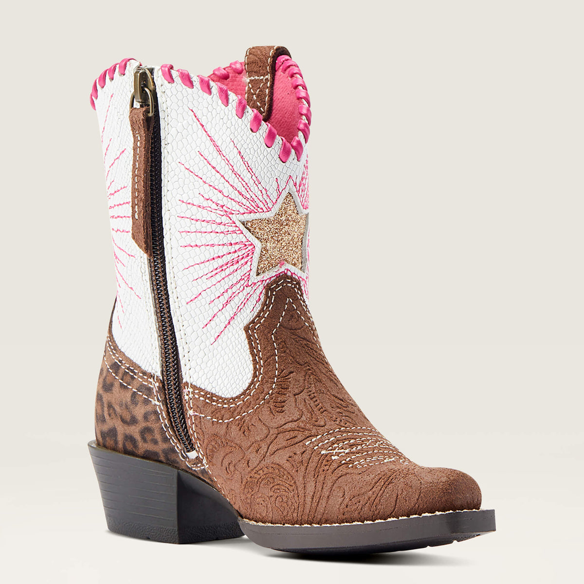 Ariat Kids' Heritage Star Easy Fit Western Boot