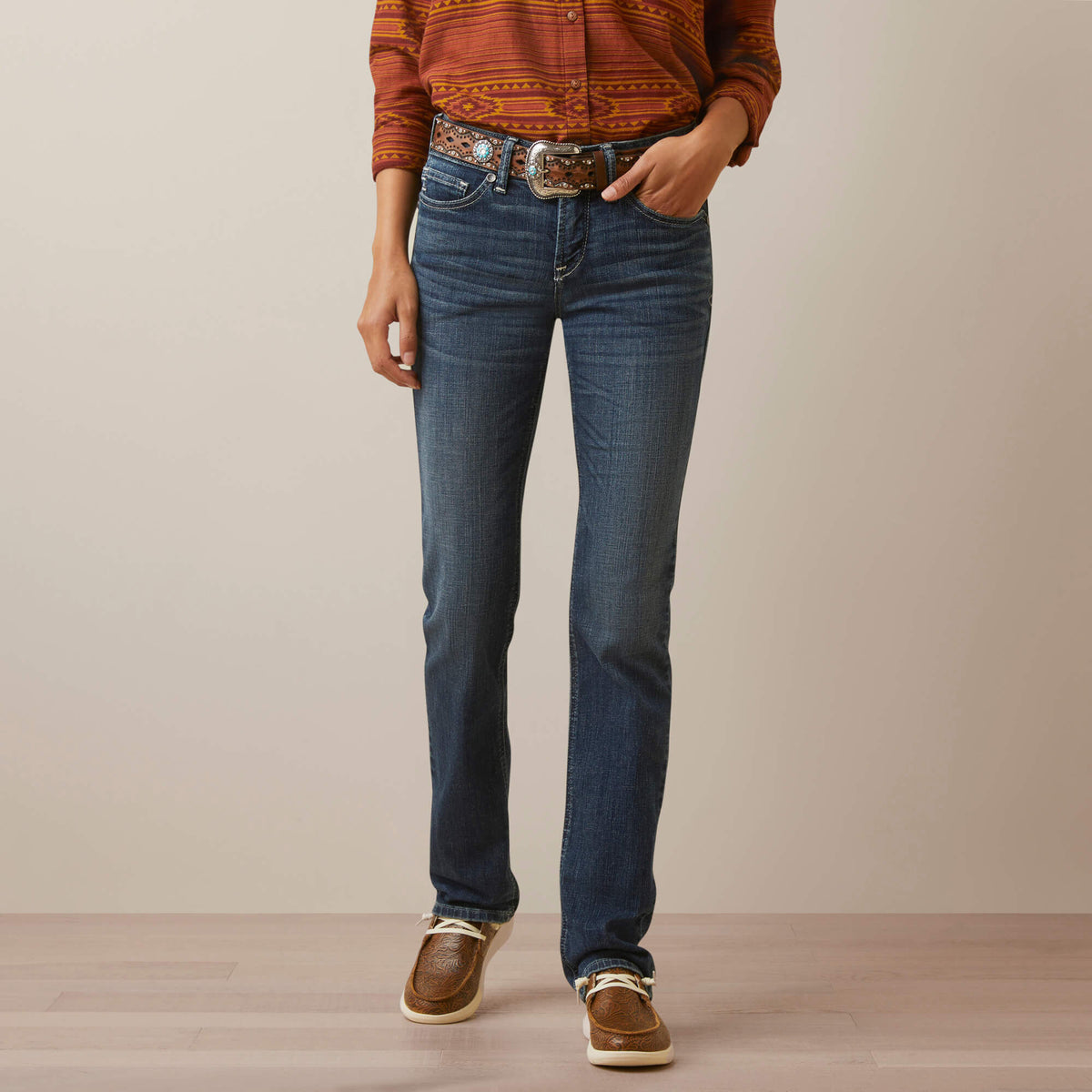 Ariat Women's R.E.A.L. Perfect Rise Madyson Straight Jean