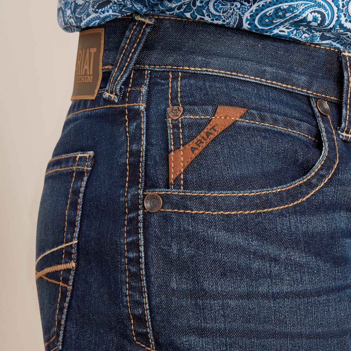 Ariat Men's M5 Straight Dennis Straight Jean
