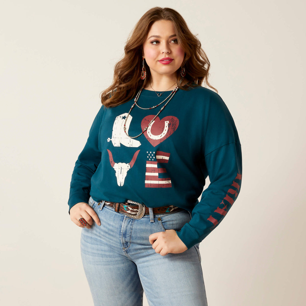 Ariat Women's Love Oversized Tee