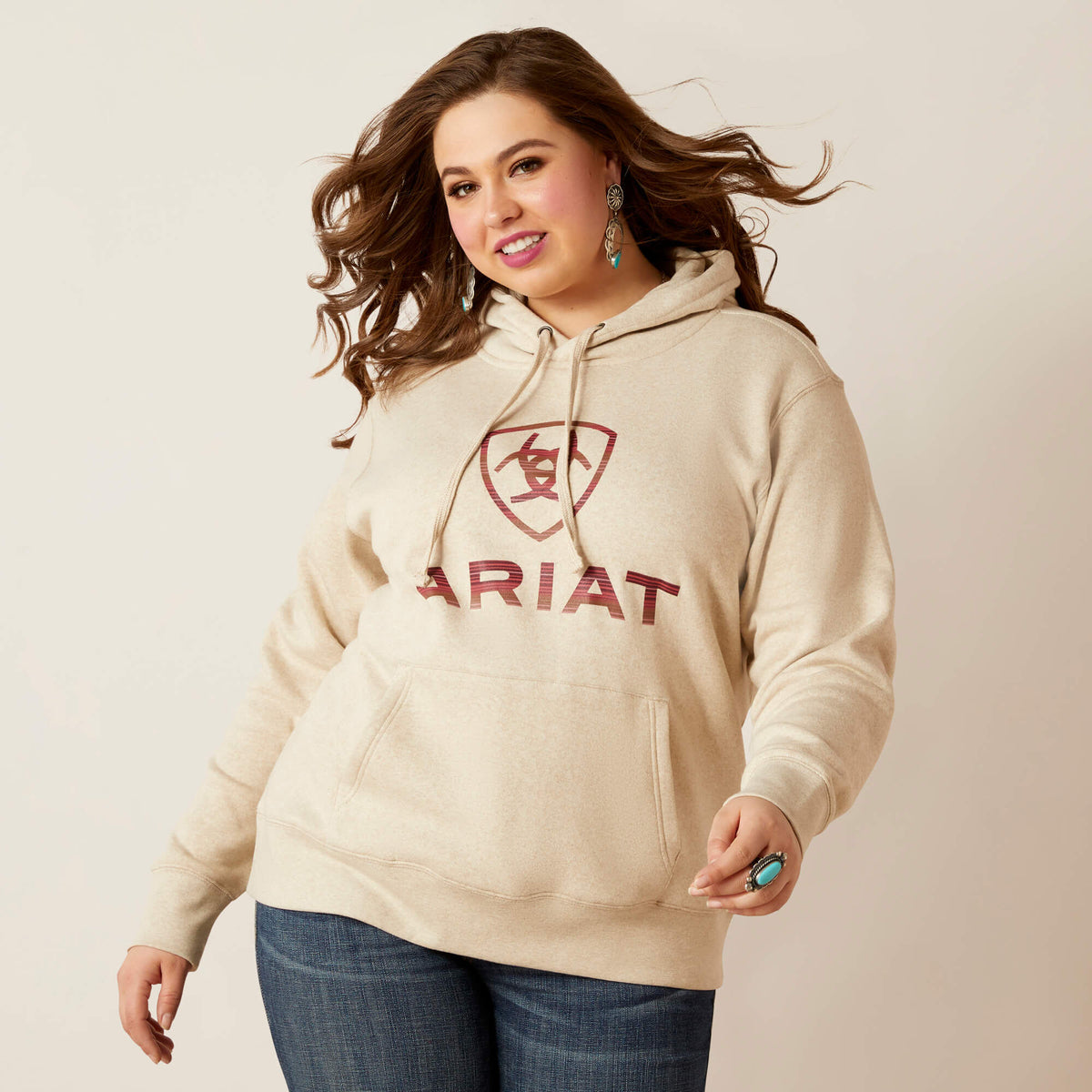 Ariat Women's REAL Ombre Shield Hoodie