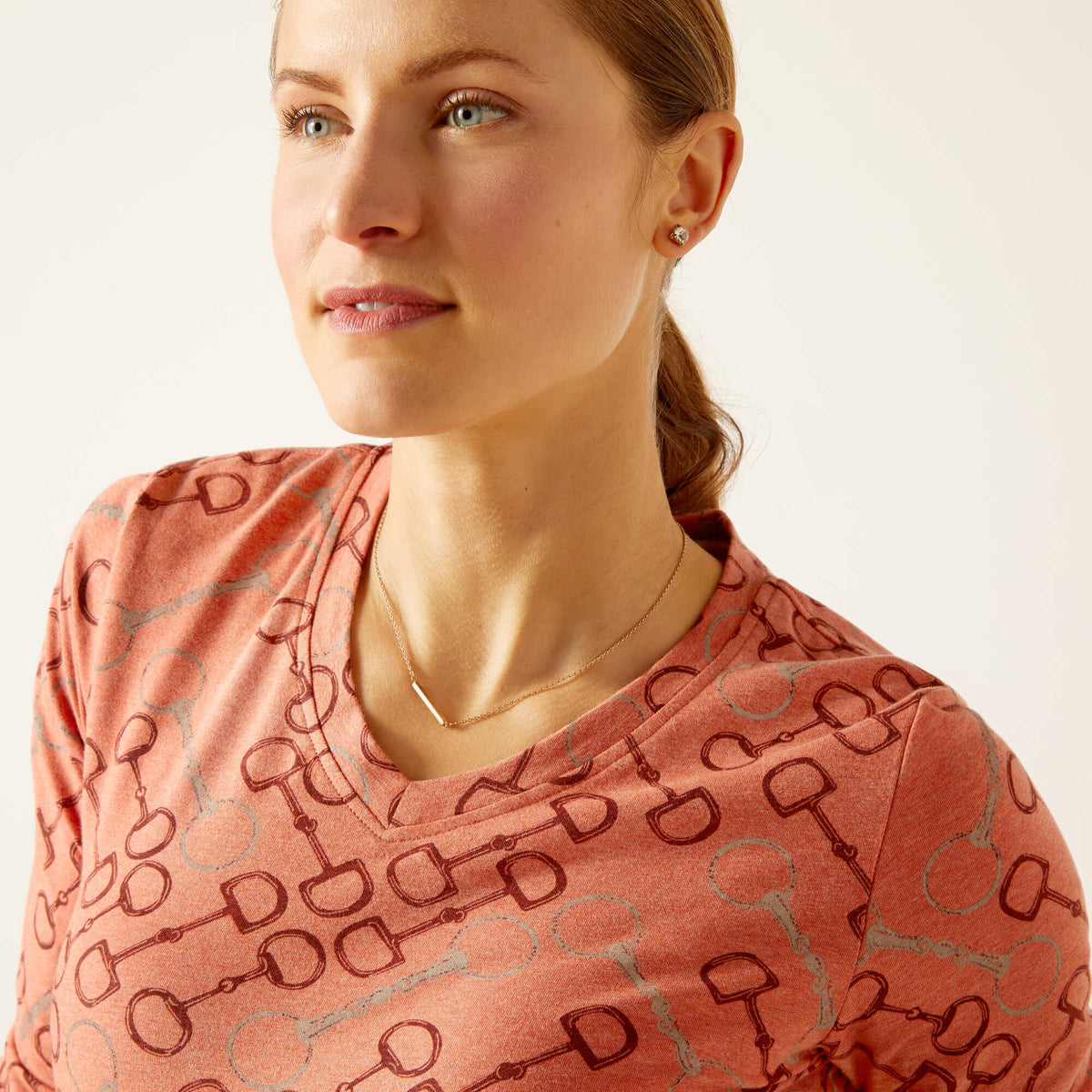 Ariat Women's Burnt Brick Bit T-Shirt