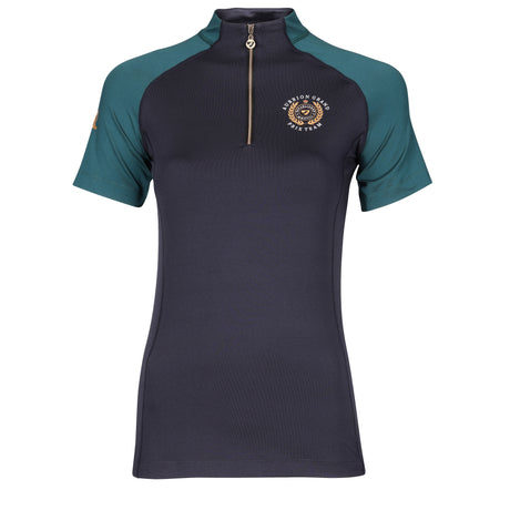 Shires Aubrion Team Short Sleeve Base Layer #colour_black