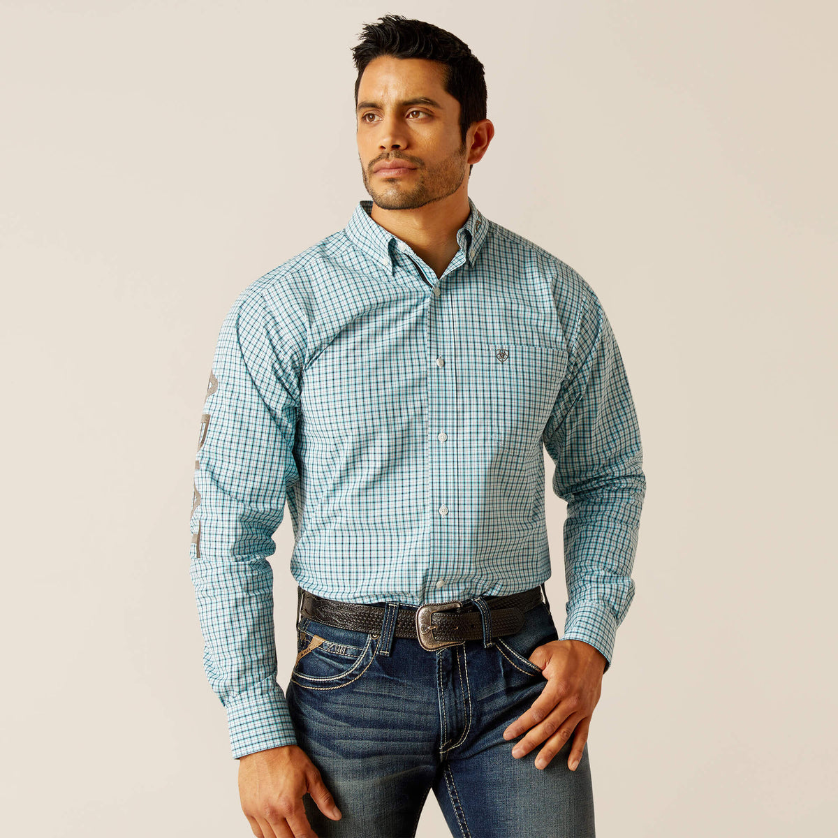 Ariat Men's Pro Series Team Graycen Fitted Shirt