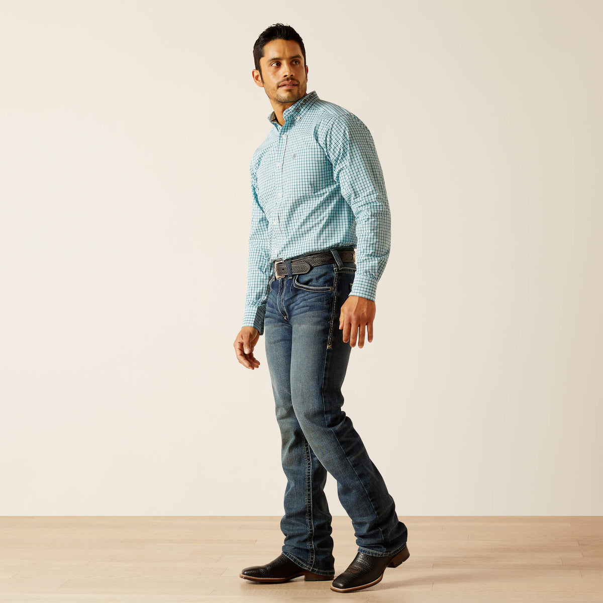 Ariat Men's Pro Series Team Graycen Fitted Shirt