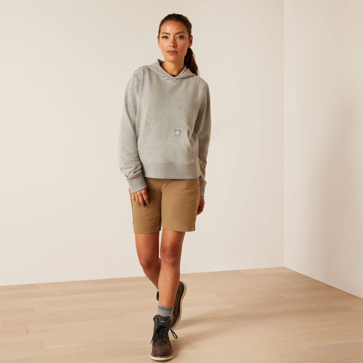 Ariat Women's Rebar Lightweight Cropped Hoodie