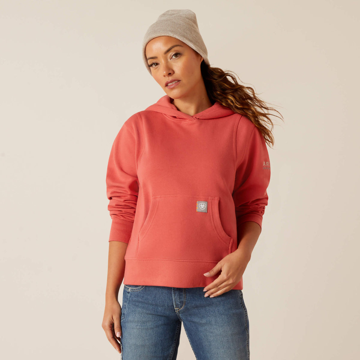 Ariat Women's Rebar Lightweight Cropped Hoodie