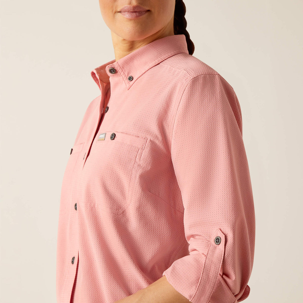 Ariat Women's Rebar Made Tough 360 AirFlow DuraStretch Work Shirt