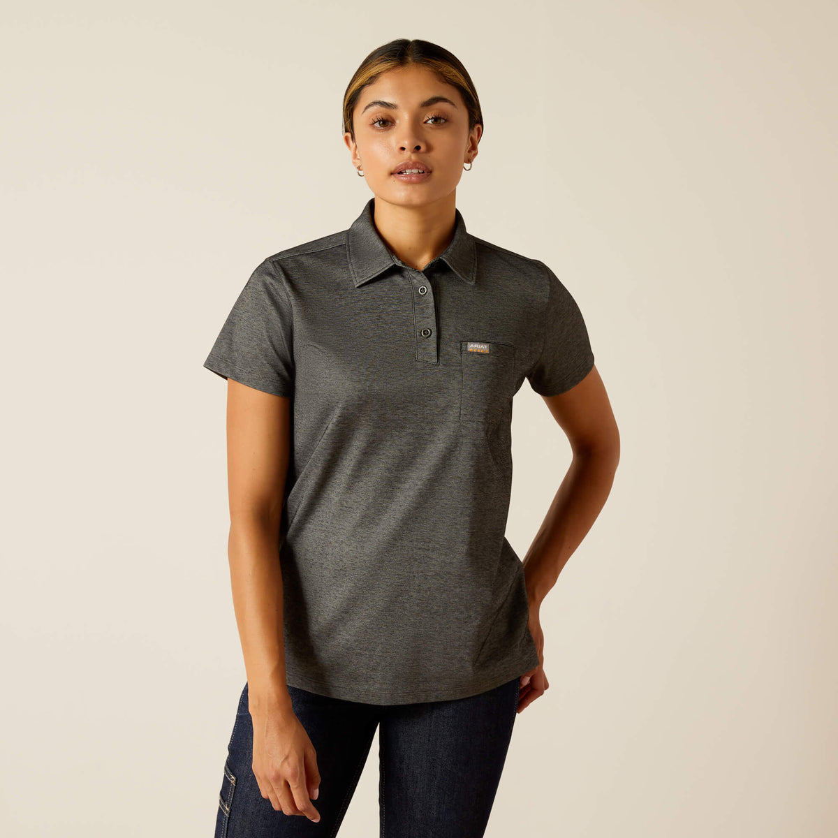 Ariat Women's Rebar Foreman Polo