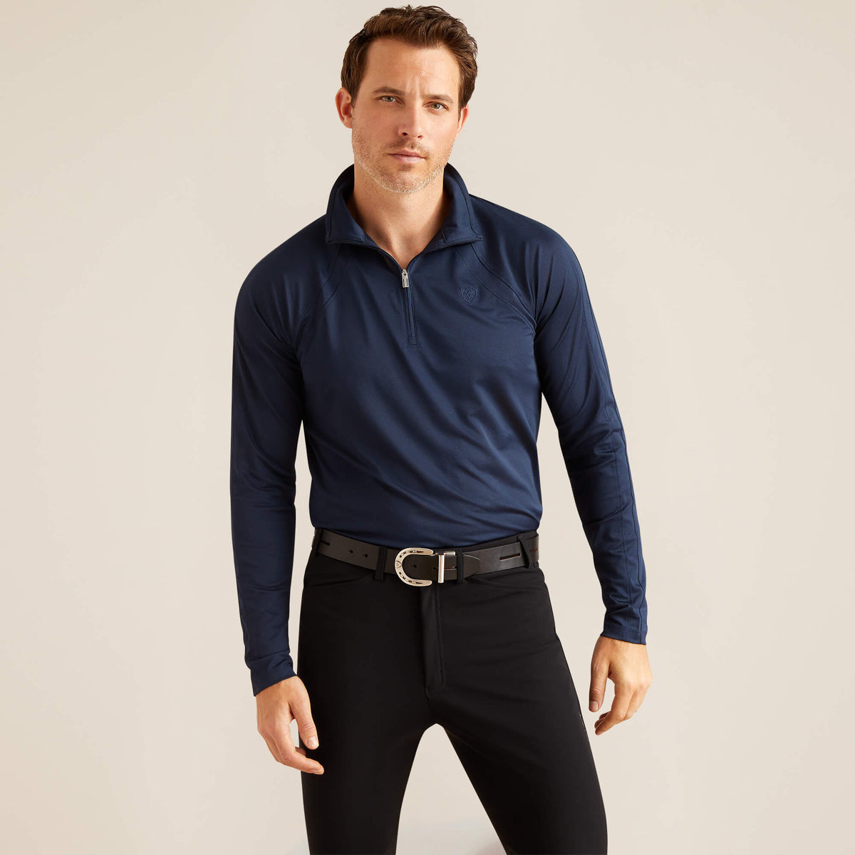 Ariat Men's Sunstopper 3.0 1/4 Zip Baselayer