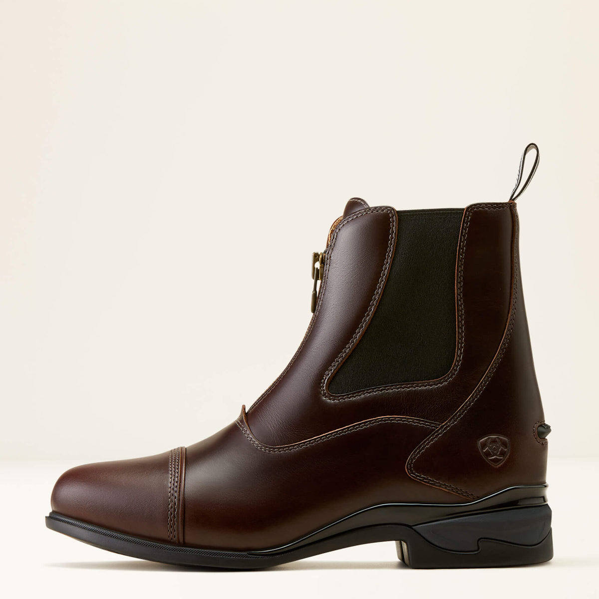 Ariat Women's Devon Zip Paddock Boot - Waxed Chocolate