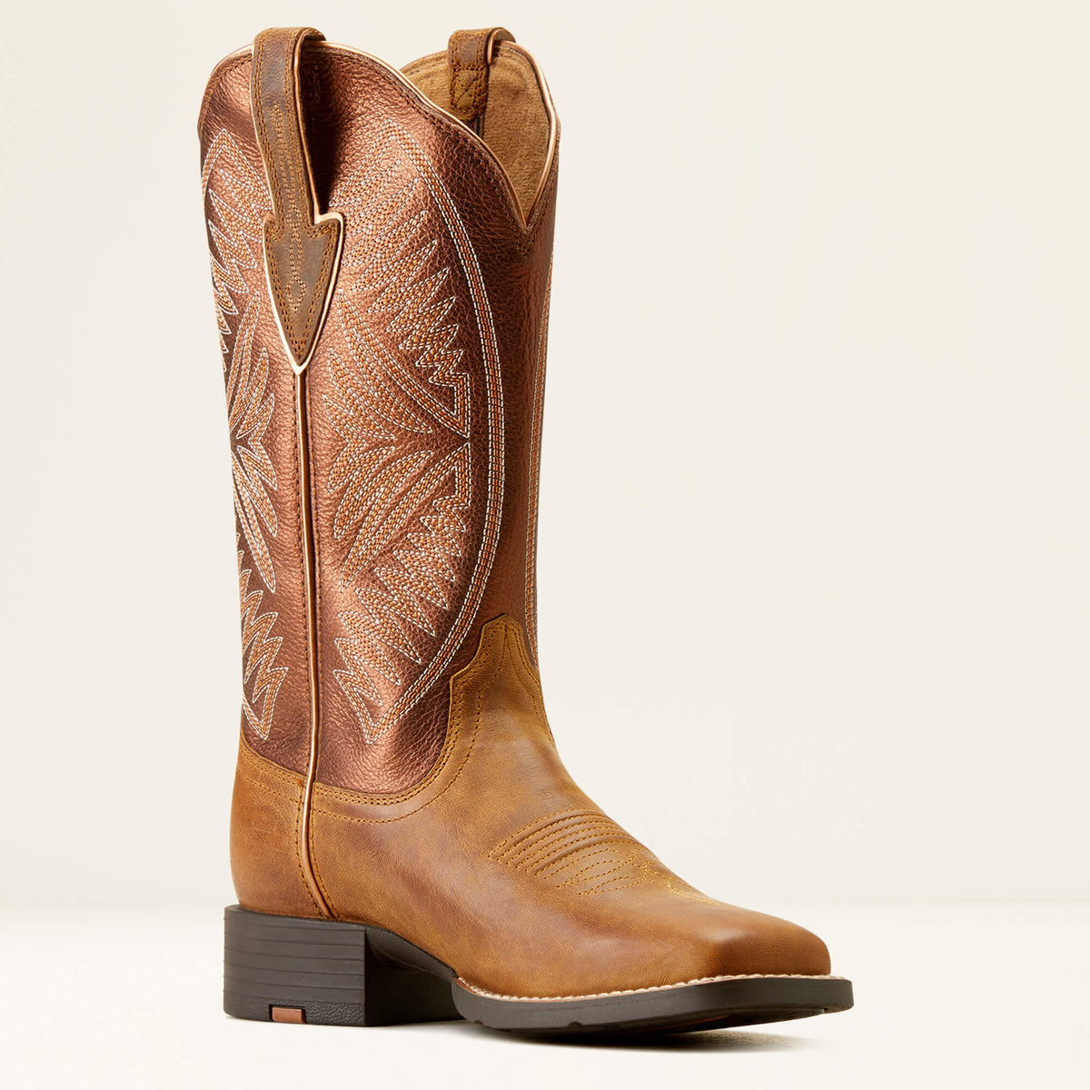Ariat Women's Round Up Ruidoso Wide Square Toe Western Boot