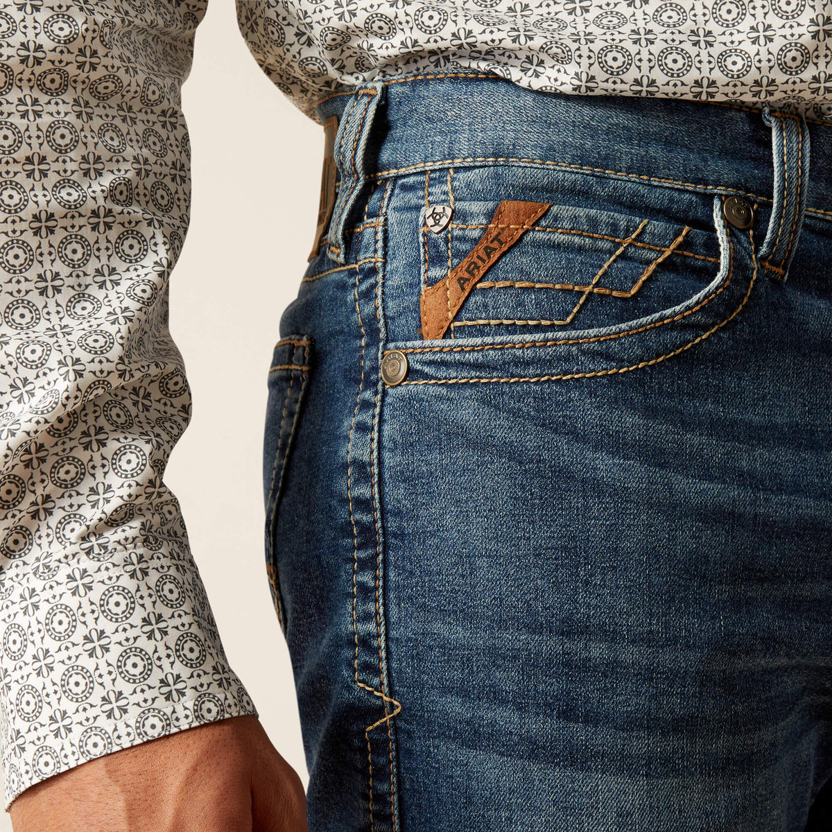 Ariat Men's M8 Modern Fordham Slim Leg Jeans