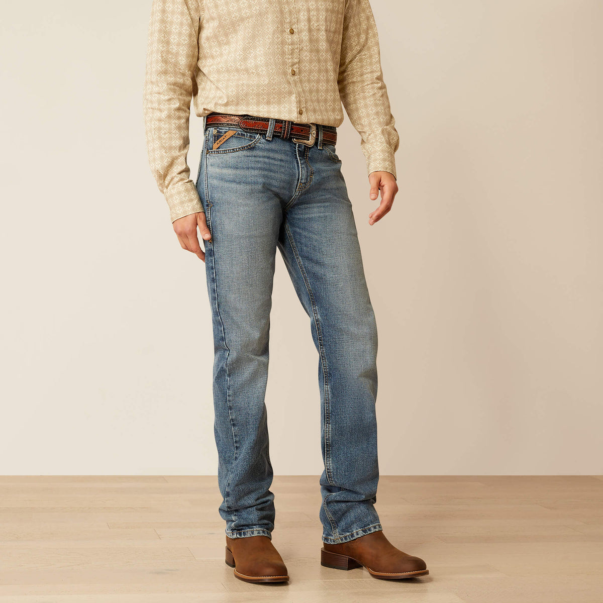 Ariat Men's M8 Modern Brickell Slim Leg Jeans
