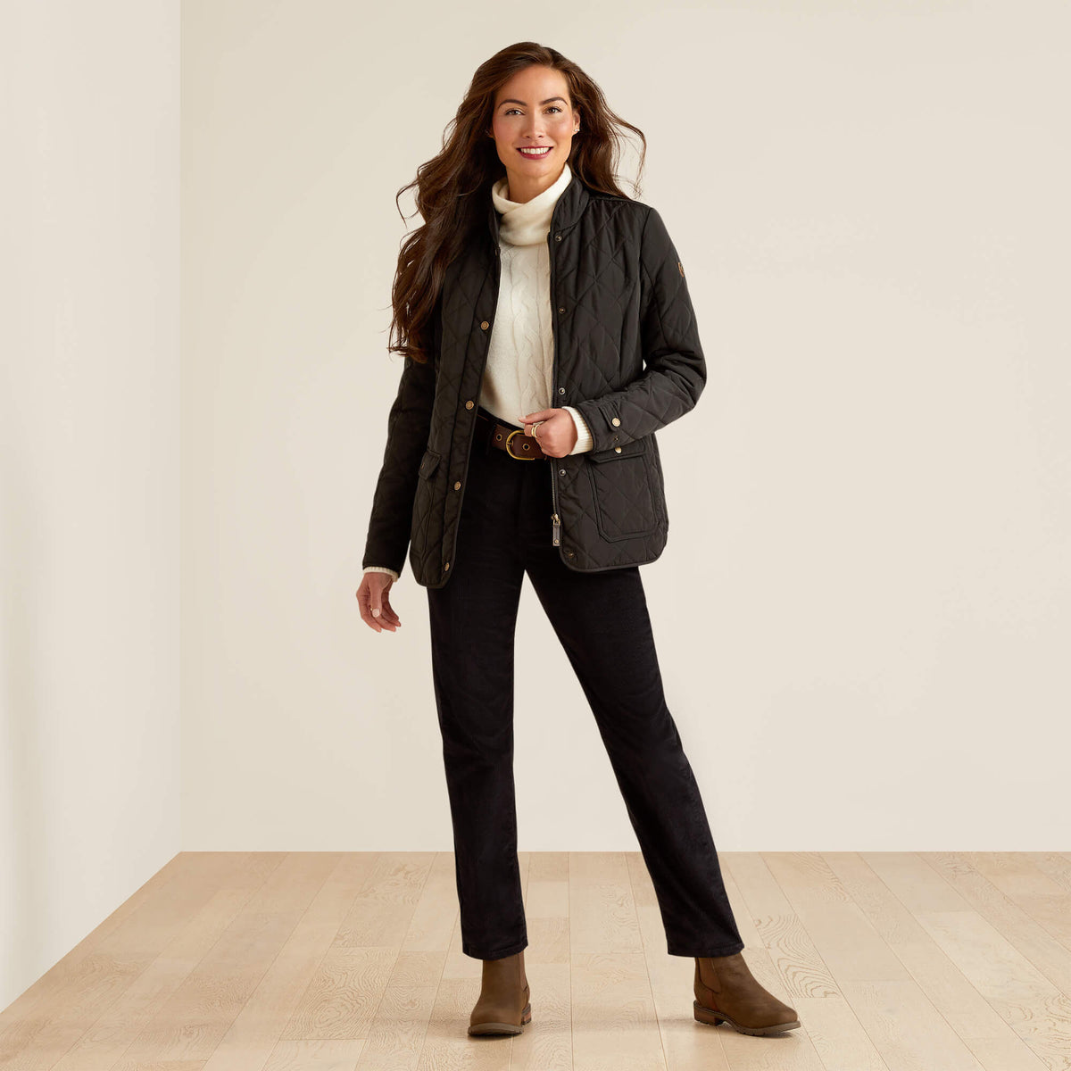 Ariat Women's Woodside Jacket - Earth - Black
