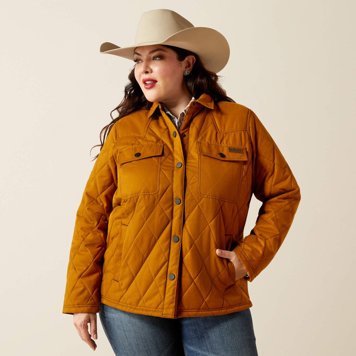 Ariat Women's Grizzly Quilted Barn Jacket