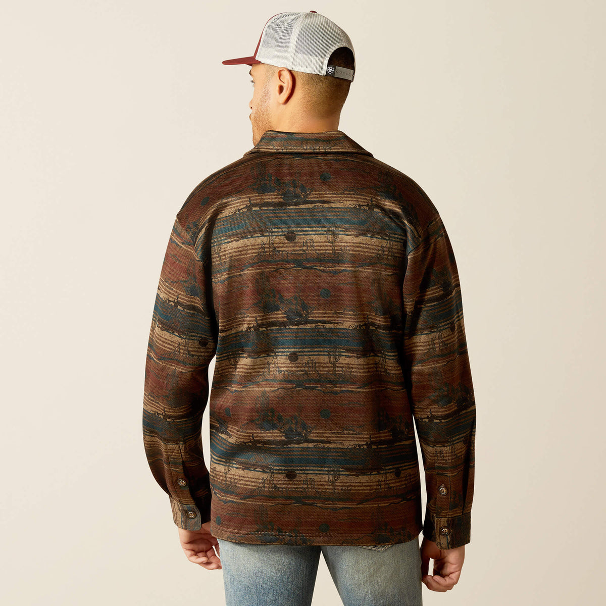 Ariat Men's Caldwell Printed Shirt Jacket