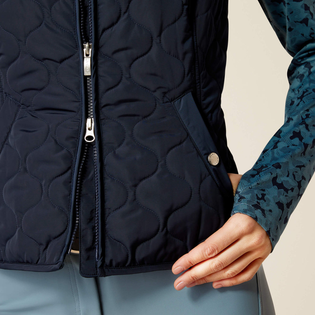 Ariat Women's Ashley 2.0 Insulated Vest - Navy Eclipse