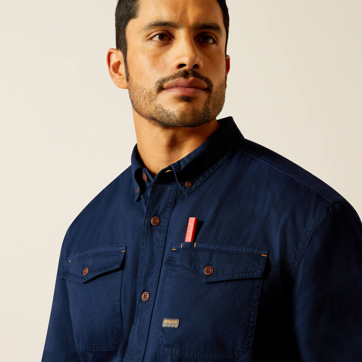 Ariat Men's Rebar Washed Twill Work Shirt