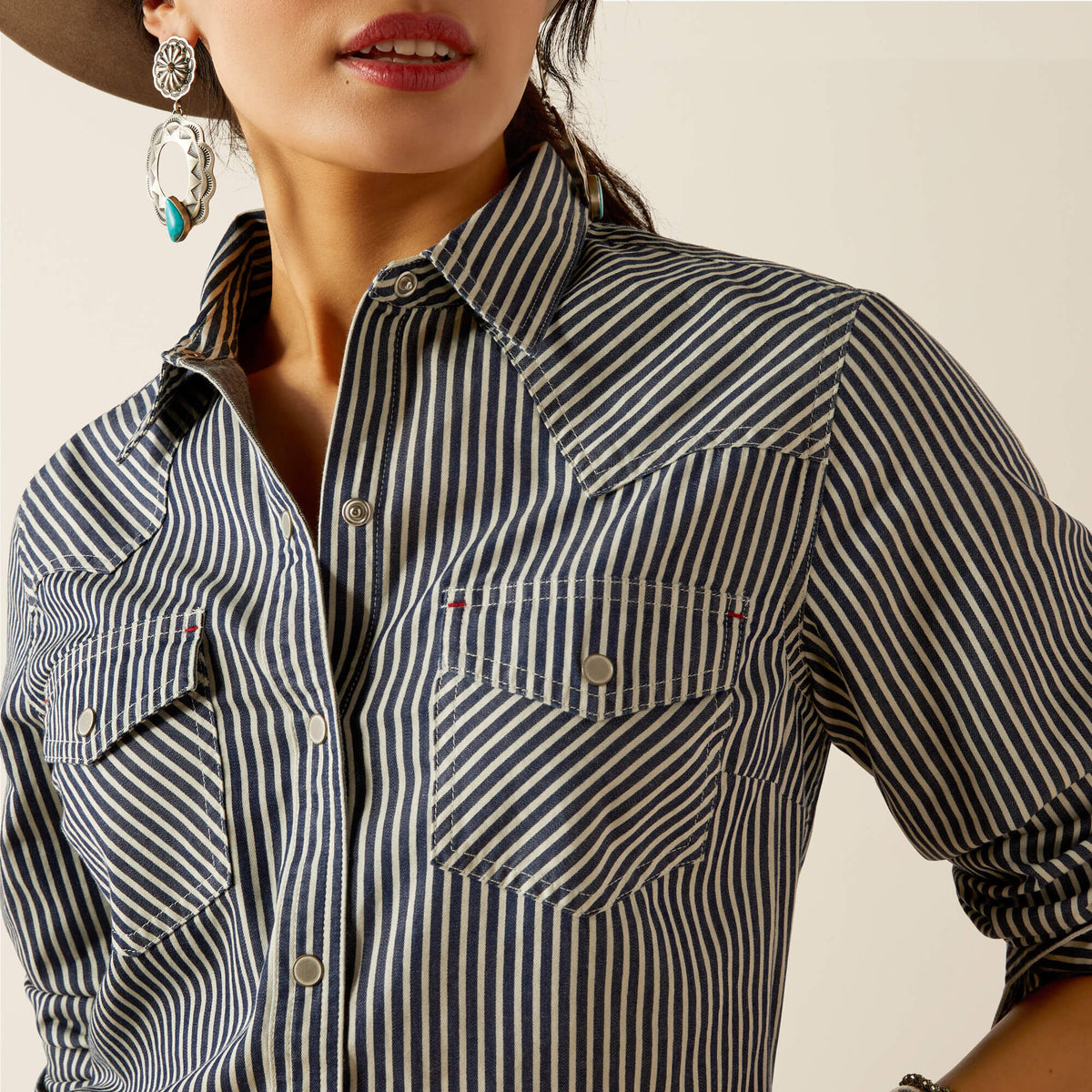 Ariat Women's Railroad Stripe Shirt