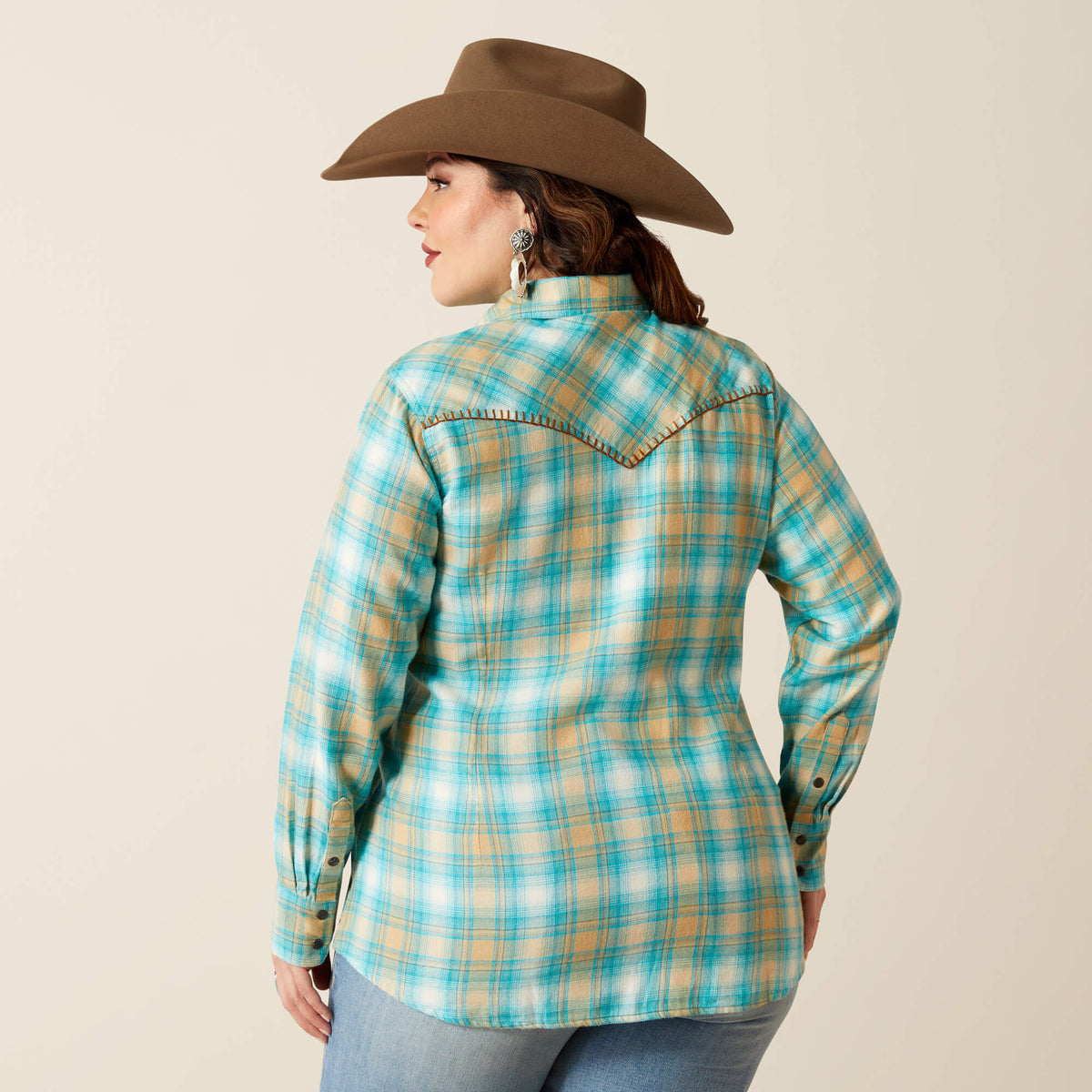 Ariat Women's Roping Plaid Shirt