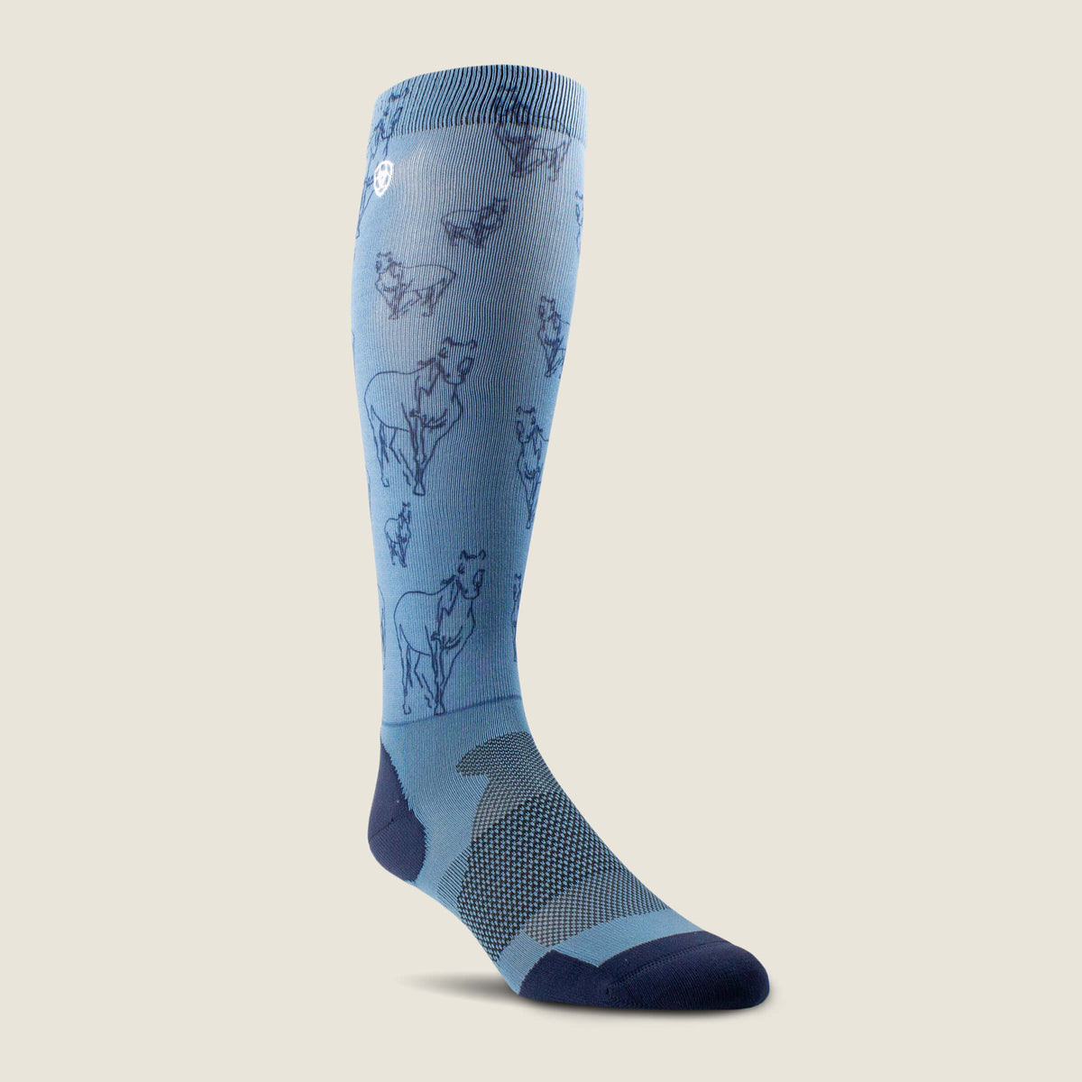 Ariat Women's AriatTEK Slim Printed Sock