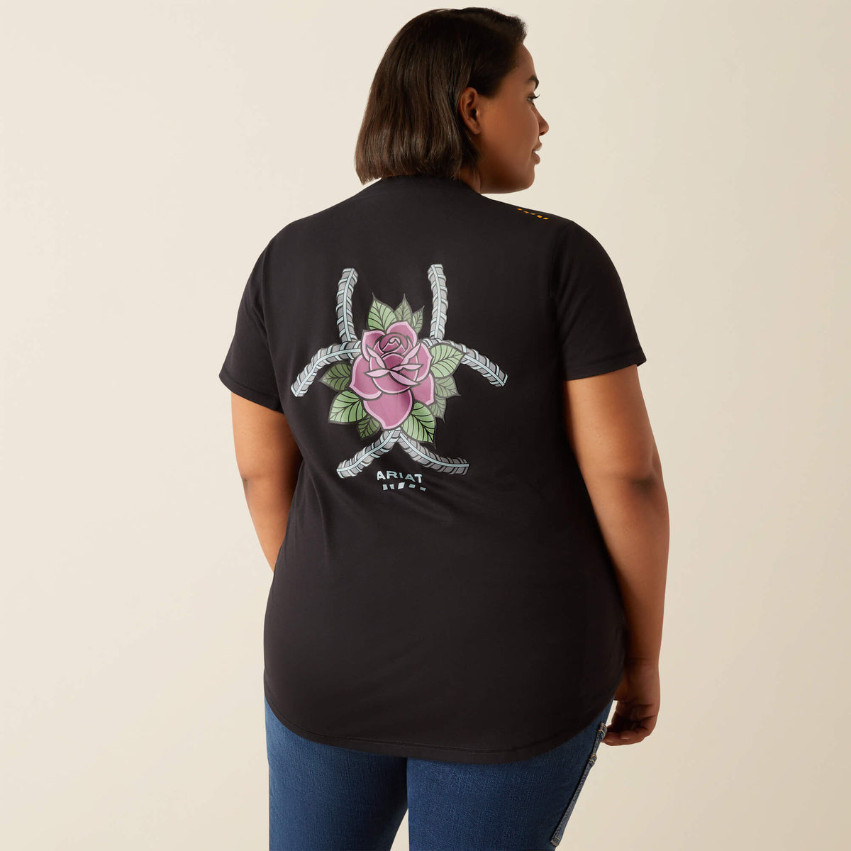 Ariat Women's Rebar Workman Rose T-Shirt