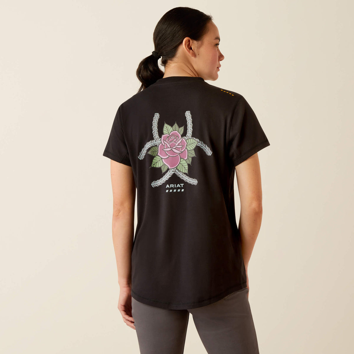 Ariat Women's Rebar Workman Rose T-Shirt