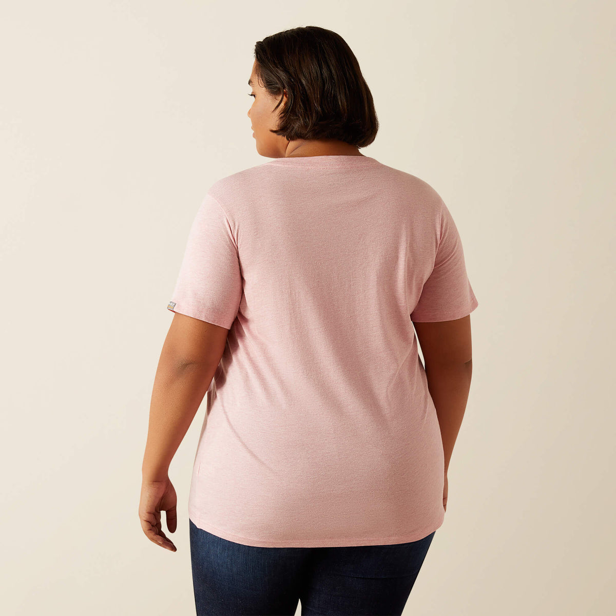 Ariat Women's Rebar Cotton Strong Standard V-Neck T-Shirt