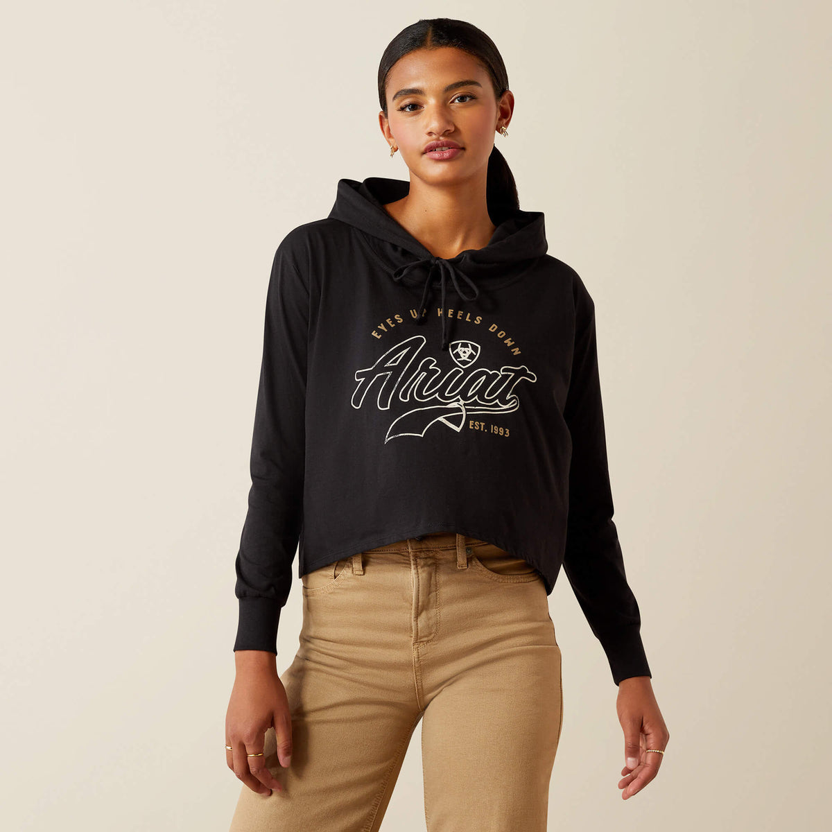 Ariat Women's Heels Down Hoodie T-Shirt