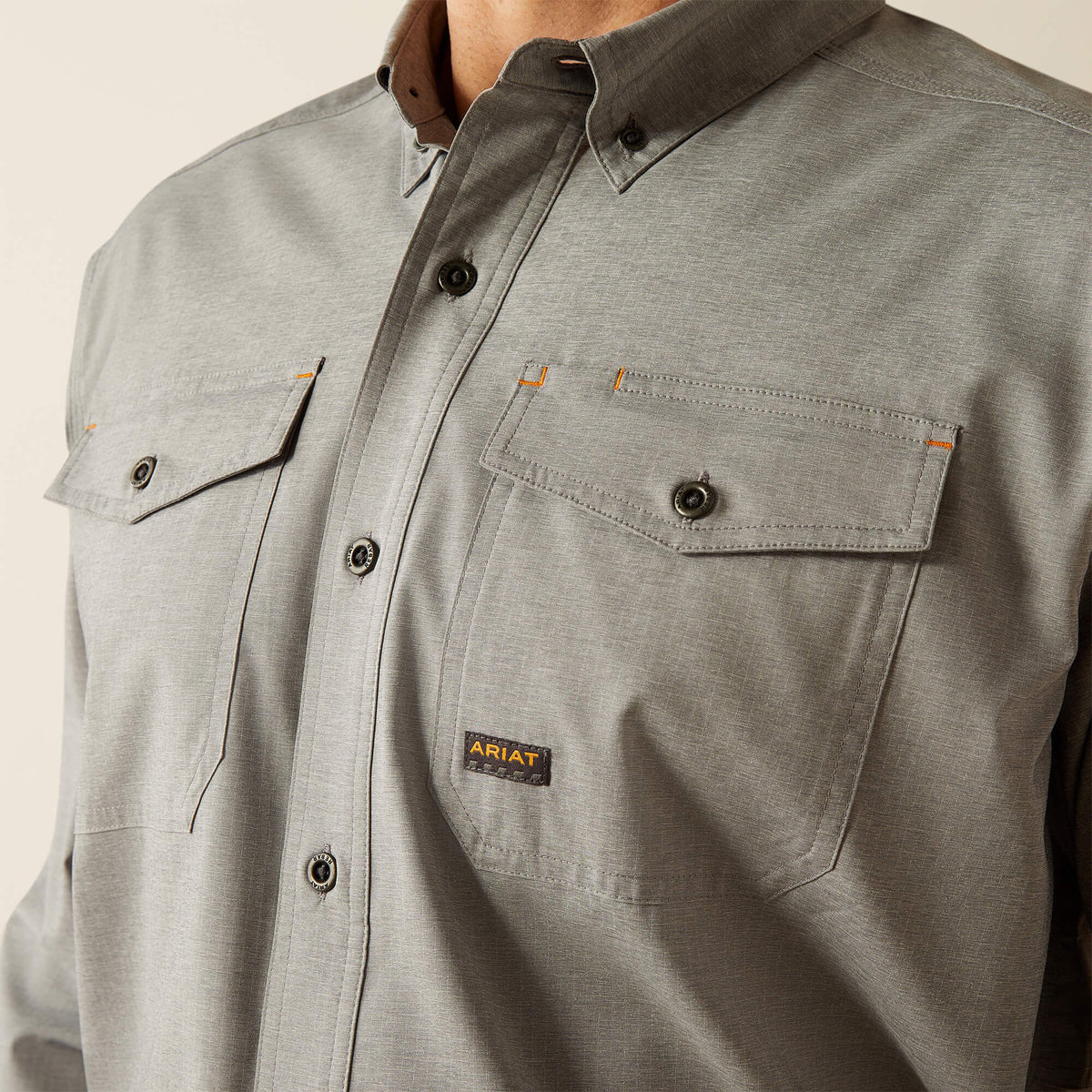 Ariat Men's Rebar Made Tough VentTEK DuraStretch Work Shirt