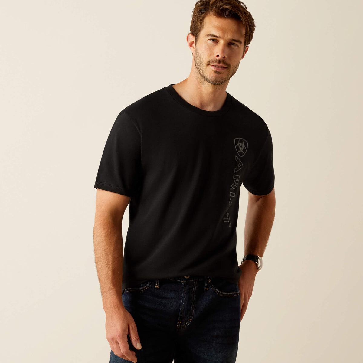 Ariat Men's Vertical Logo T-Shirt
