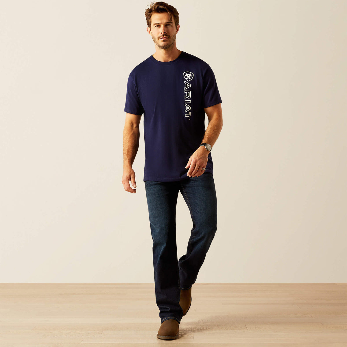 Ariat Men's Vertical Logo T-Shirt