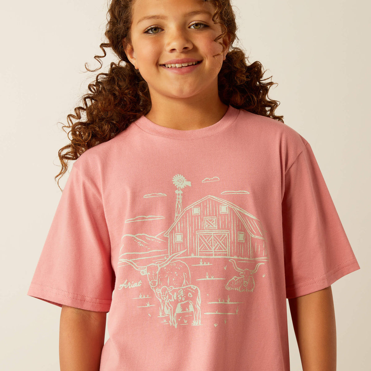 Ariat Kids' Ariat Farm Scene T-Shirt
