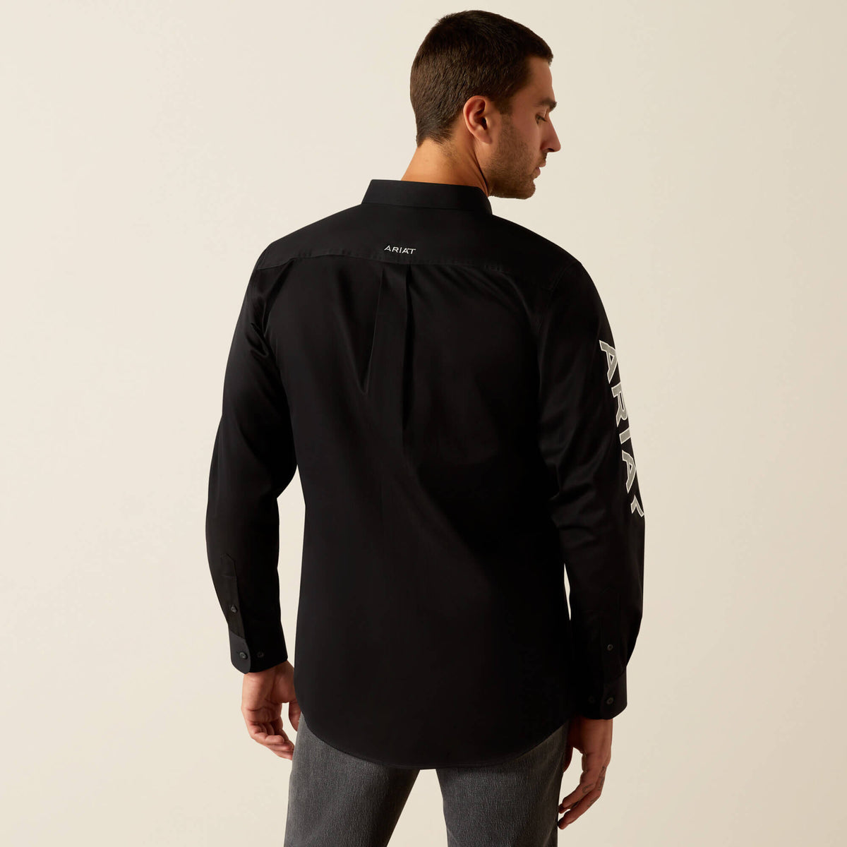 Ariat Men's Team Logo Twill Fitted Shirt
