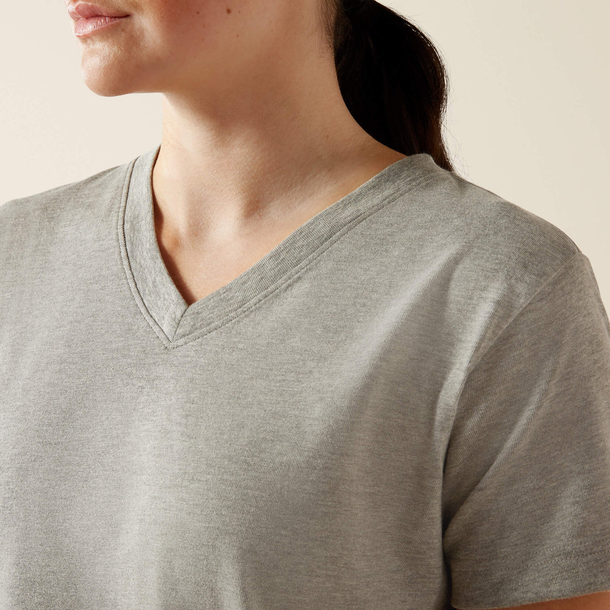 Ariat Women's Rebar Cotton Strong Standard V-Neck T-Shirt