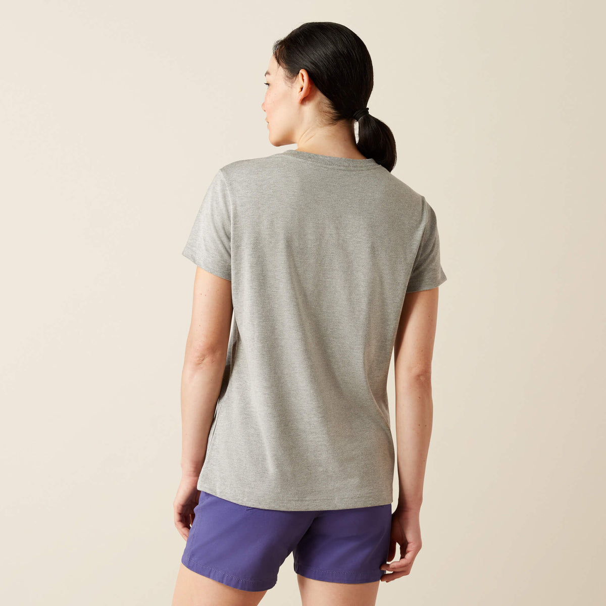 Ariat Women's Rebar Cotton Strong Standard V-Neck T-Shirt