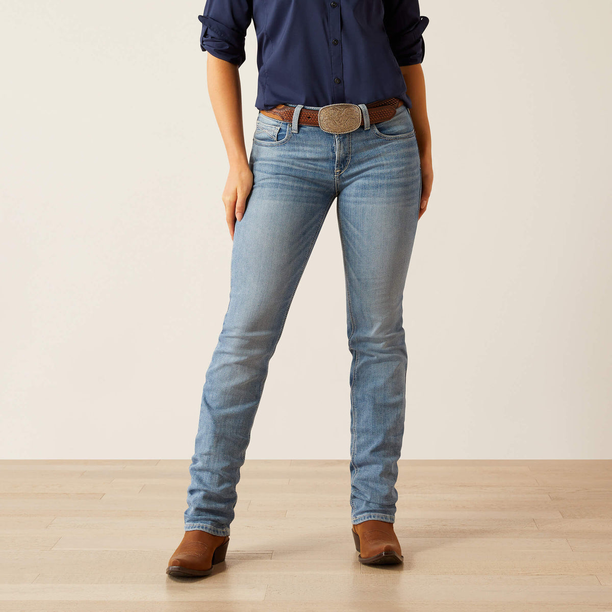 Ariat Women's Perfect Rise Yara Straight Leg Jeans
