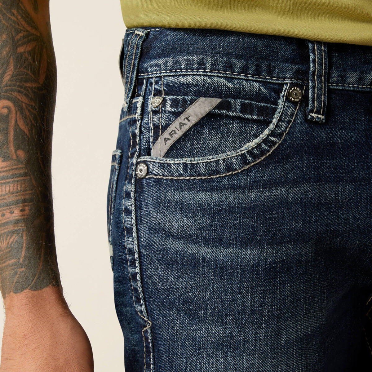 Ariat Men's M8 Modern Matthew Straight Leg Jeans