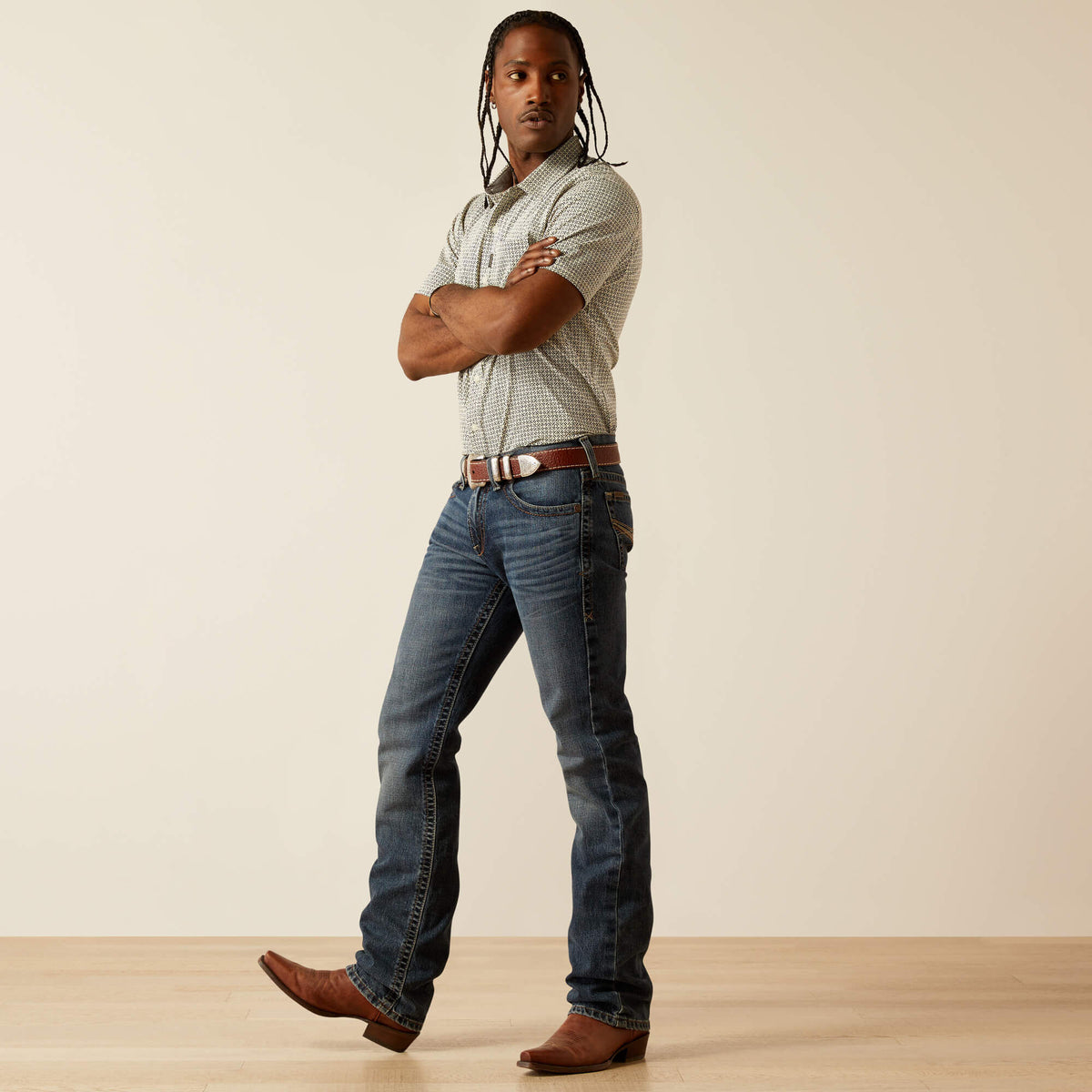 Ariat Men's M7 Slim Handley Straight Leg Jeans