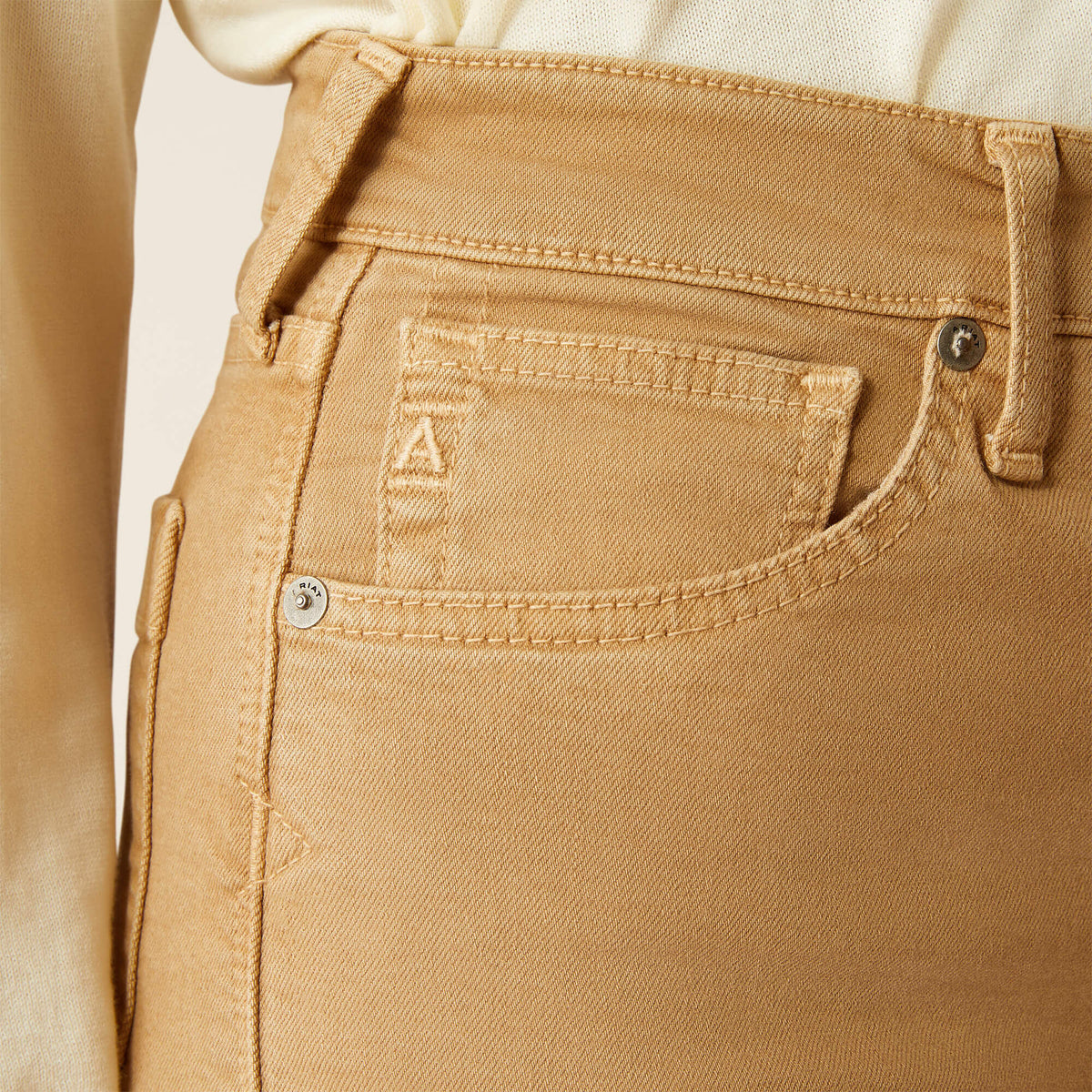 Ariat Women's Ultra High Rise Countryside Wide Leg Crop Jeans