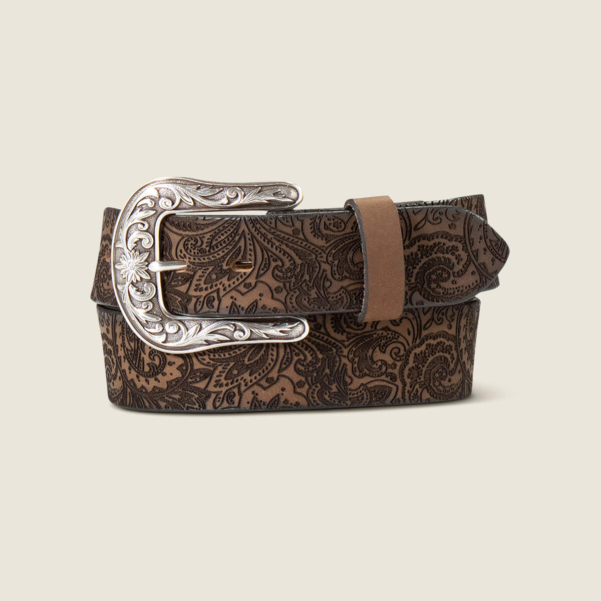Ariat Women's Paisley Tooled Belt